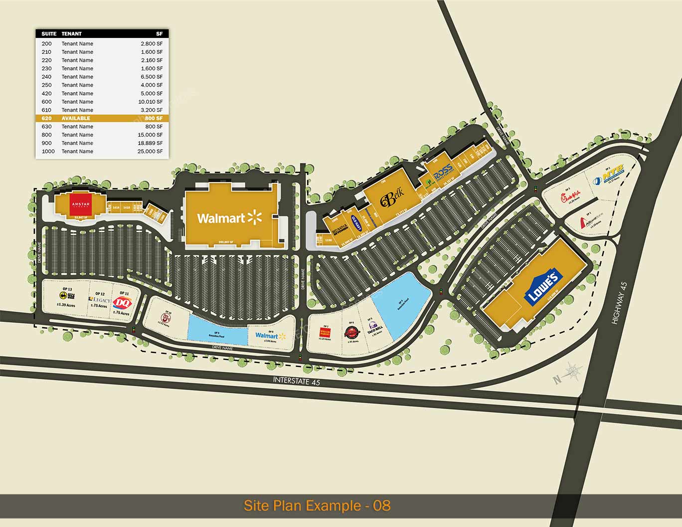 Site Plan Example